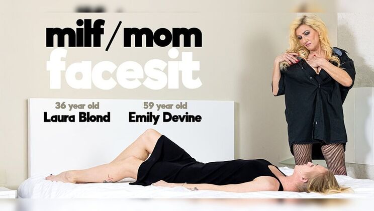 [Mature.nl] - Skinny Czech Moms Have Wild Lesbian Sex with Facesitting - Emily Devine - Laura Blond