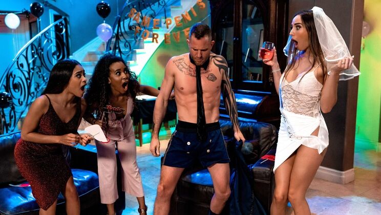 [DigitalPlayground] - Interracial Series: Black Cock Pounds Shaved Pussy in Missionary - Scott Nails - Scarlit Scandal