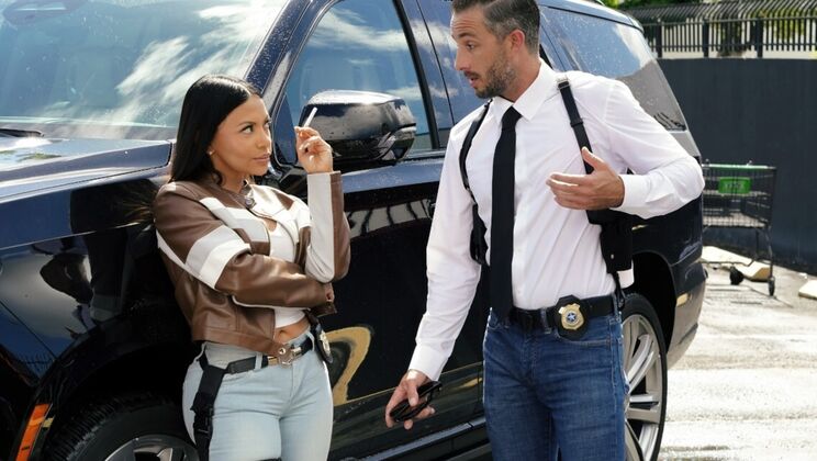 [DigitalPlayground] - Criminal Activity 2 - Shaved Innnie Pussy Licking & Standing Doggystyle - Lucas Frost - Brandy Salazar