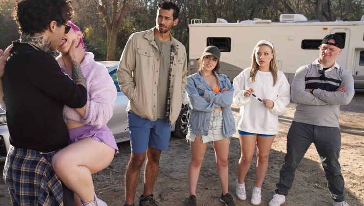 [DigitalPlayground] - Car Sex Scene: Athletic Man Fucks Ballerina in Standing Doggystyle - Alex Jones - Small Hands - Aubree Valentine - Anna Claire Clouds