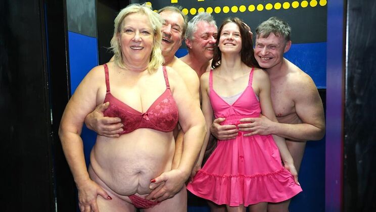 [GroupMams] - Granddad's Hidden Sex Group: Young Girls Service Old Men