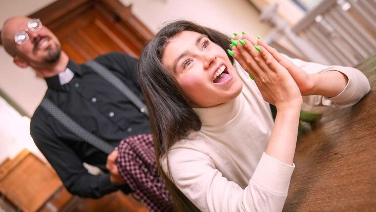 [DamnTight] - Ella June Takes a Piercing and a Cock - Tony The D - Ella June