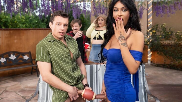 [TransAngels] - Football Player Pounds Short Hair Brunette's Pussy - Johnny Palms - Victoria Grant