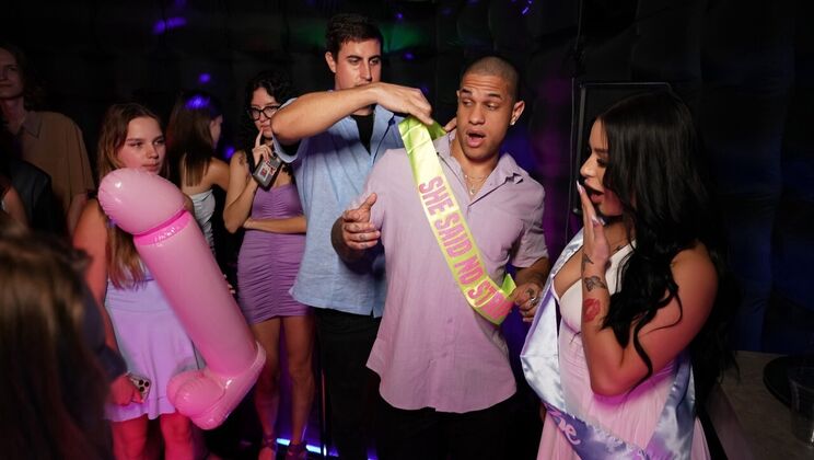 [RKPrime] - Amateur Couple Fulfills Fantasies with G-String and High Heels - Mike Ox - Diamond Franco