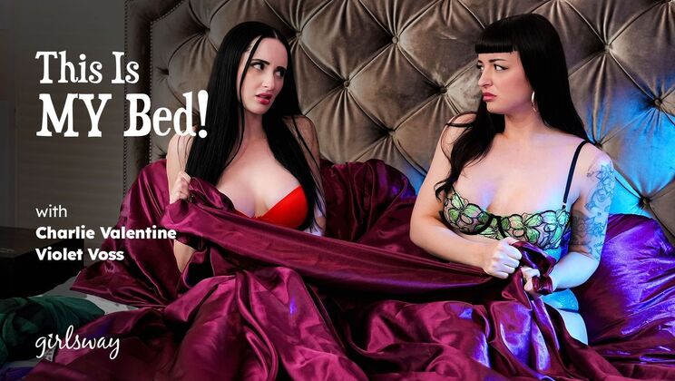 [Girlsway] - Passionate Lesbian Kissing Leads To Fingering And 69 - Violet Voss - Charlie Valentine