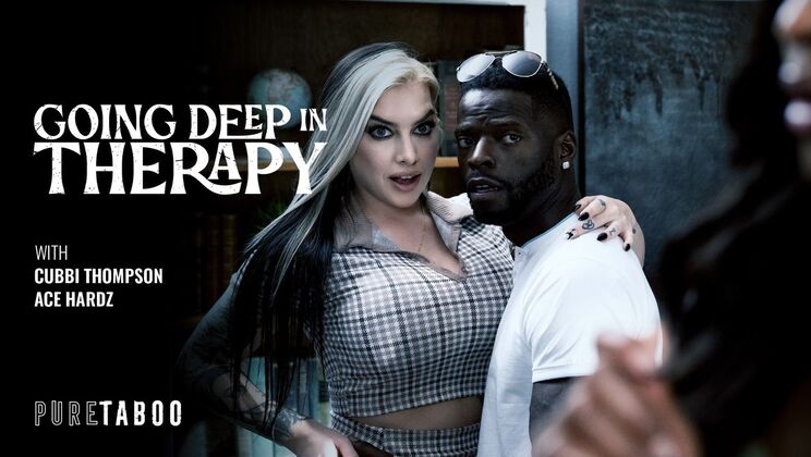 [PureTaboo] - Big Tits Brunette Gets Pussy To Mouth Treatment - Ace Hardz - Cubbi Thompson
