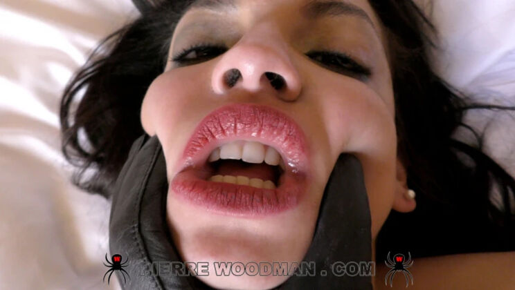 Mathilde Ramos Blindfolded and Whipped in Rough Ass Licking Action