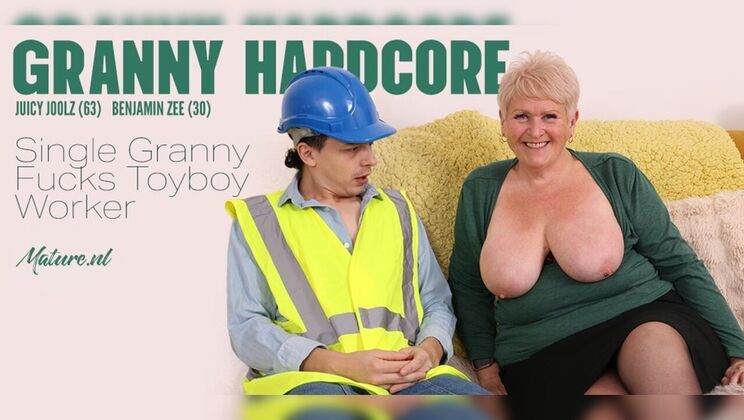 Busty British Babe Juicy Joolz Gets Her Big Tits Sucked and Pussy Licked